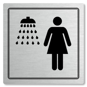 Piktogram Sprcha ženy